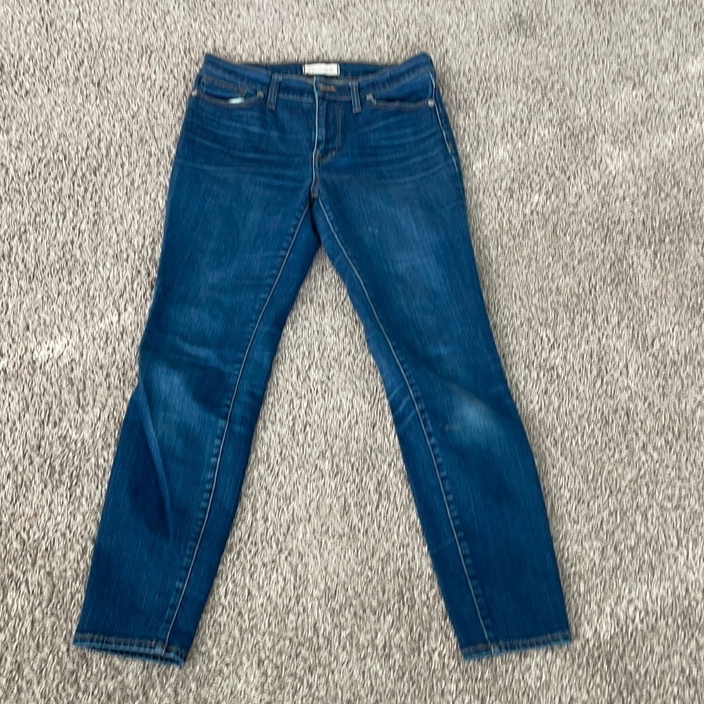 Madewell high riser skinny size 28